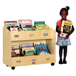 Mobile Book Organizer - 6 Sections