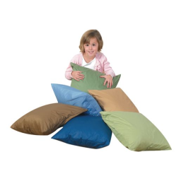 17 Cozy Woodland Floor Pillows - Set of 6