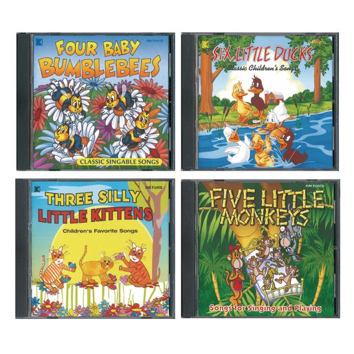 Classic Children's Songs - 4 CDS