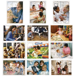Excellerations® Community Puzzles - Set of 12
