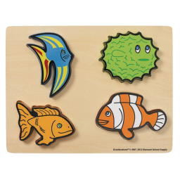 Excellerations® Fish Chunky Puzzles