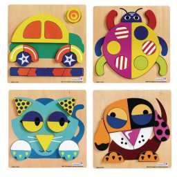 Excellerations® Creative Thinker Puzzles - Set of 4