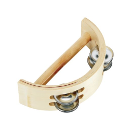 Excellerations® Toddler Easy-Hold Wooden Tambourine