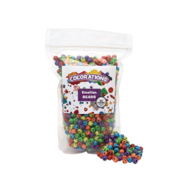 Colorations® Colorful Emotion Beads - 1/2lb.