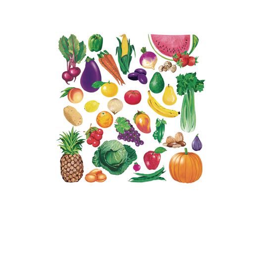 Fruits & Vegetables Combo Felt Set