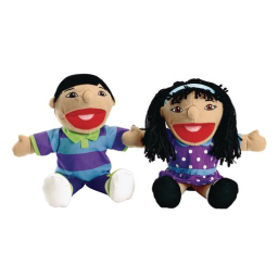 Excellerations® Asian Girl & Boy Puppet Pair