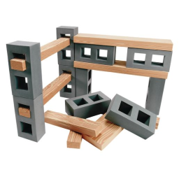 Excellerations® Foam Floor Blocks & Planks 44 pieces