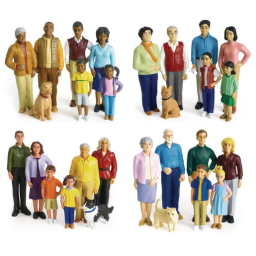 Excellerations® Pretend Play Figures - Set of 28