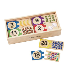 Self-Correcting 1-20 Number Puzzles
