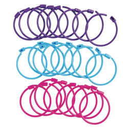 Colorations® Pony Bead Bracelets - Set of 24