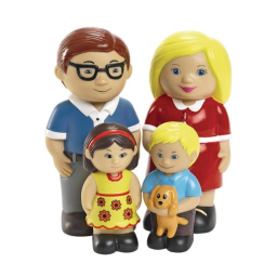 Excellerations® Our Soft Family Dolls - Caucasian Set of 4