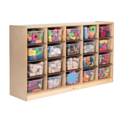 Cubbie Storage Cabinet with 20 Trays