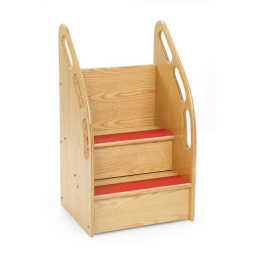 Discount School Supply® Step-Up Wood Toddler Stairs