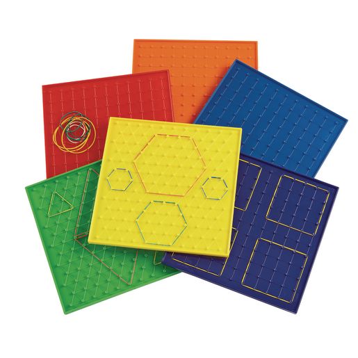 Excellerations® 9 Geoboards - Set of 6