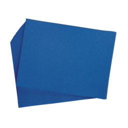 Bright Blue 9 x 12 Heavyweight Construction Paper Pack - 50 Sheets