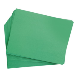 Holiday Green 9 x 12 Heavyweight Construction Paper Pack - 50 Sheets