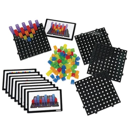 Excellerations® Translucent Cubes Activity Set - 124 Pieces
