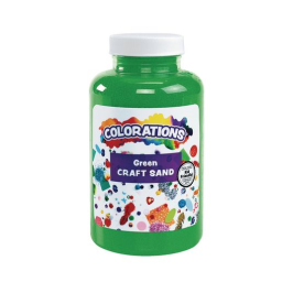 Colorations® Colorful Craft Sand, Green - 22 oz.